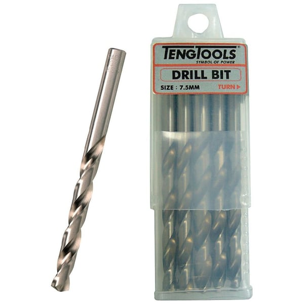 Drill Bits Fully Ground 4.2mm 10 Pcs